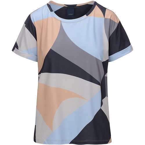 One Two Luxzuz Karin T-Shirt Soft Blue