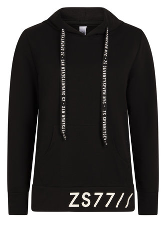 Zoso Bless Sweater with artwork black